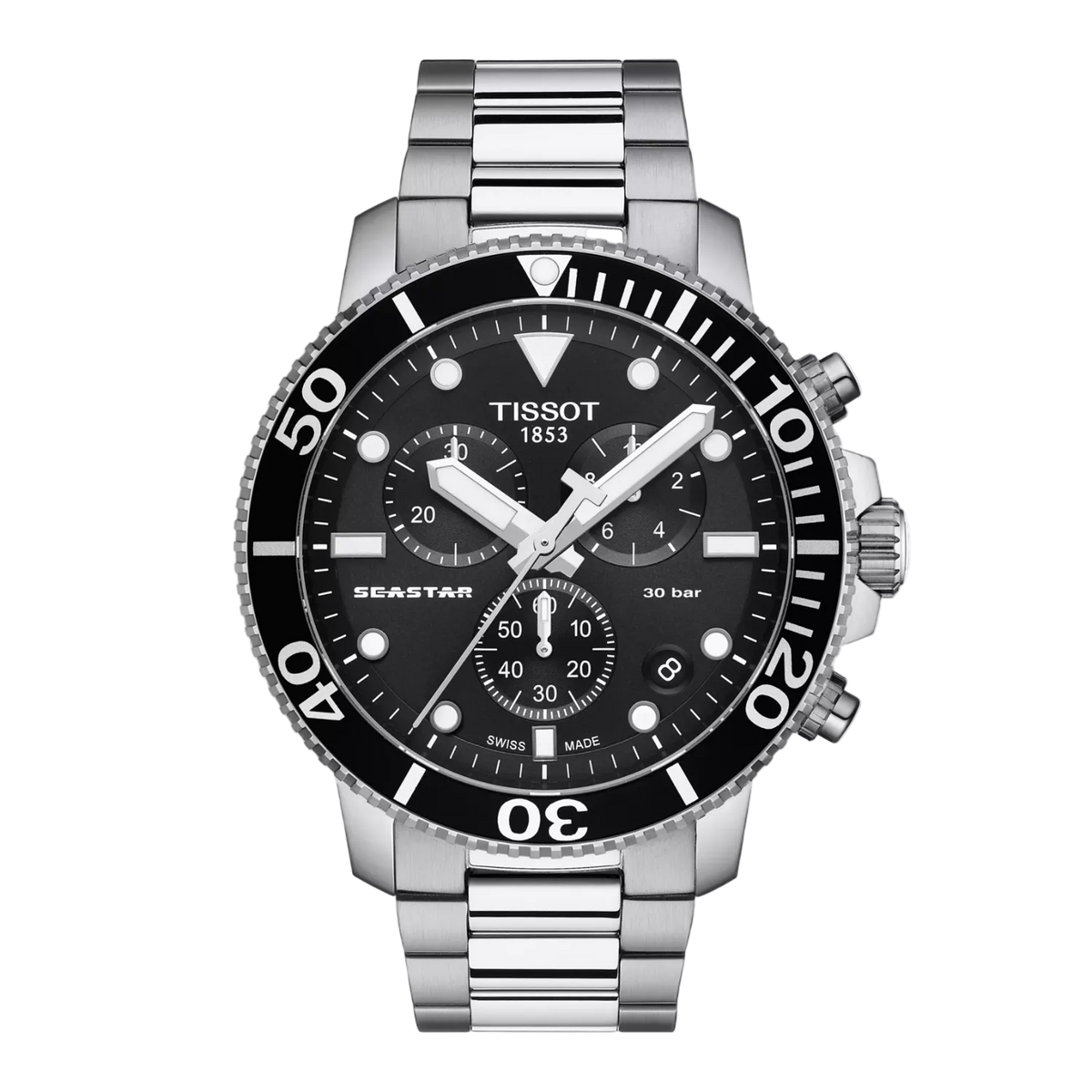 Tissot Seastar 1000 Chronograph - Black Dial T120.417.11.051.00