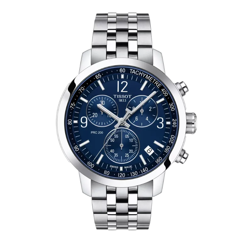 Tissot PRC 200 Chronograph 43 mm – Blue T114.417.11.047.00