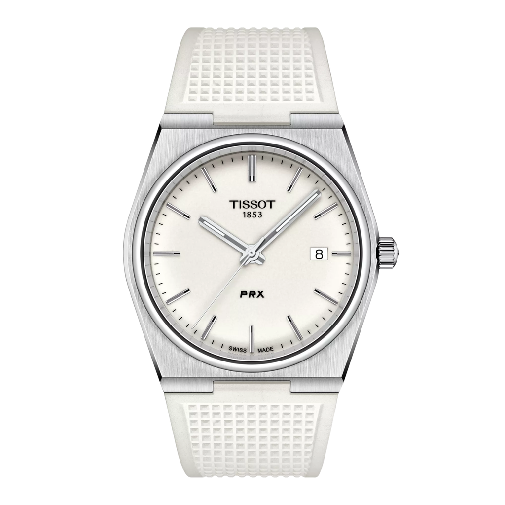 Tissot PRX Quartz Watch White 40 mm