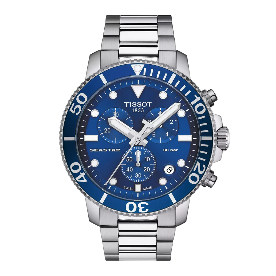 Tissot Seastar 1000 Chronograph - Blue Dial T120.417.11.041.00