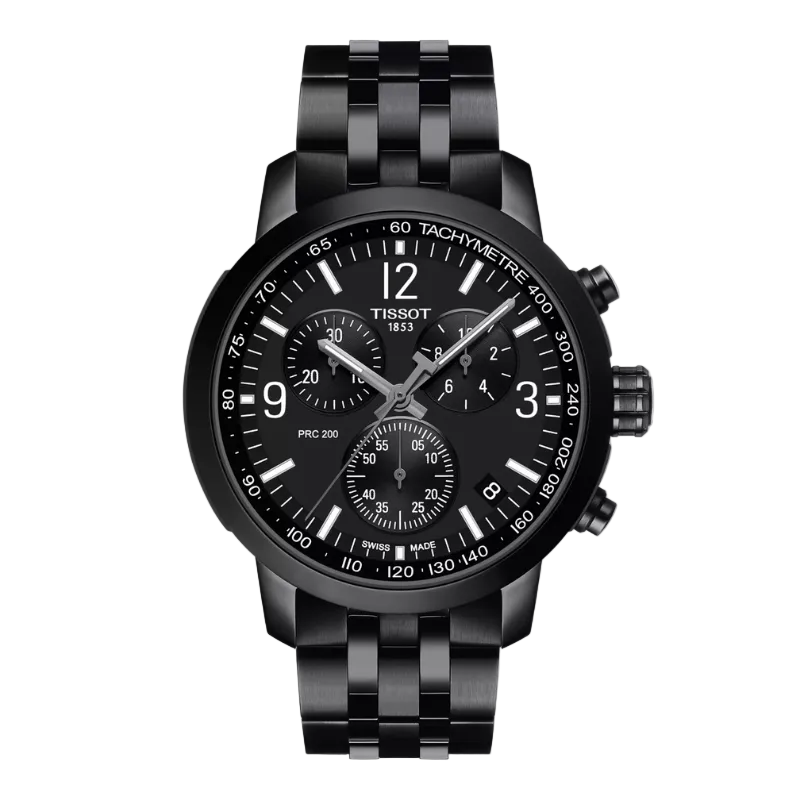 Tissot PRC 200 Chronograph 43 mm – Black T114.417.33.057.00