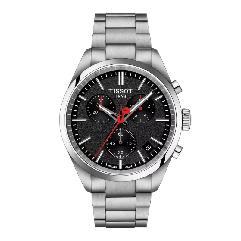 Tissot PR 100 Vuelta Chronograph 40 mm – Black T150.417.11.051.01
