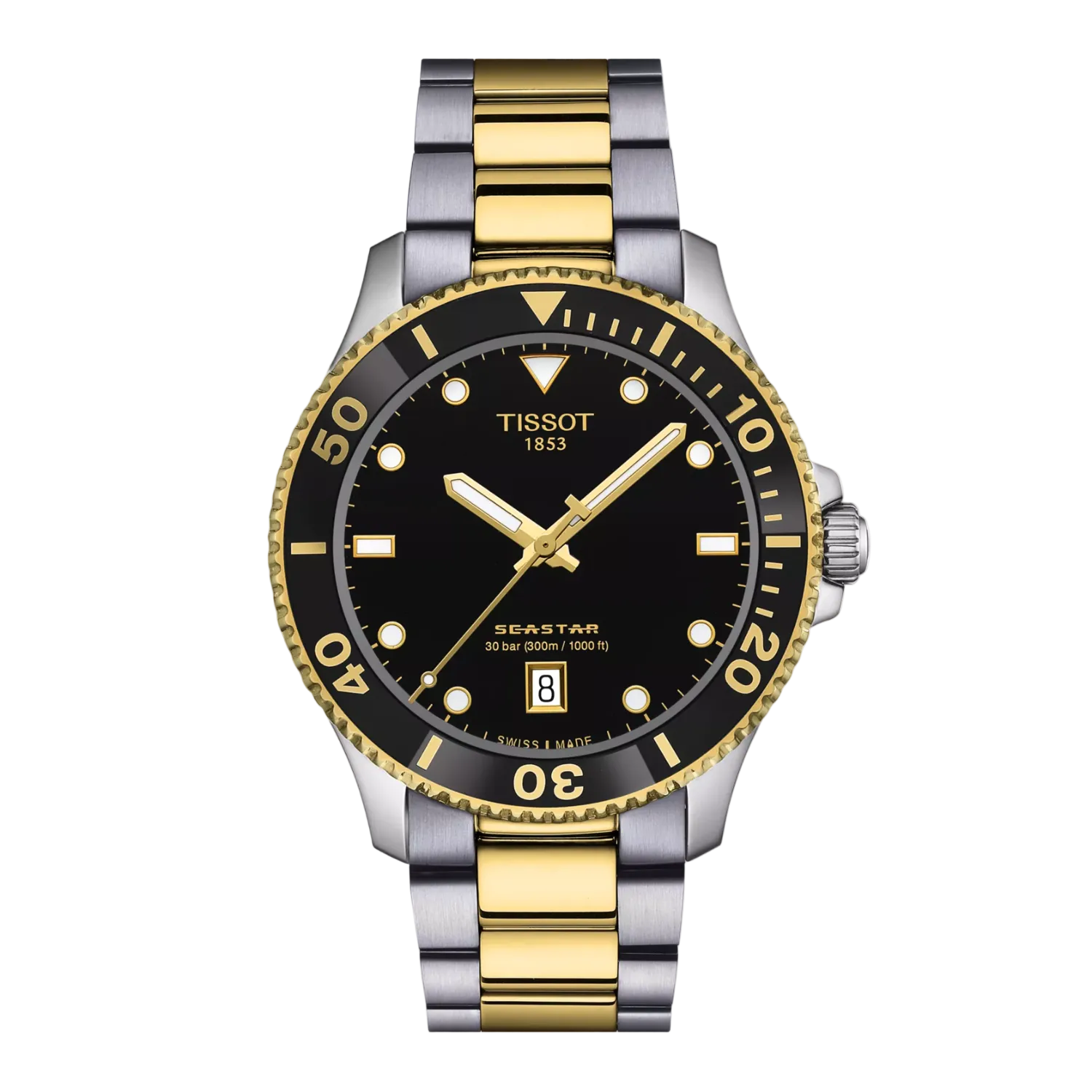 Tissot Seastar 1000 (Black/Golden)