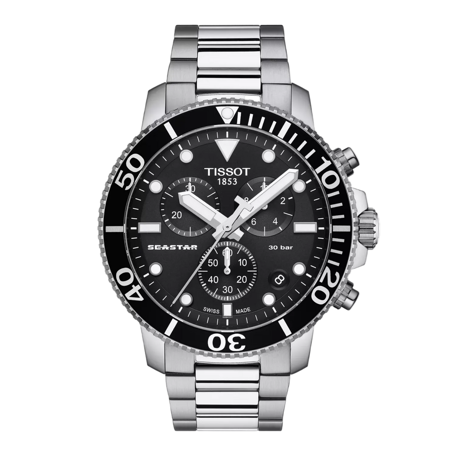 Tissot Seastar 1000 Chronograph - Black Dial T120.417.11.051.00