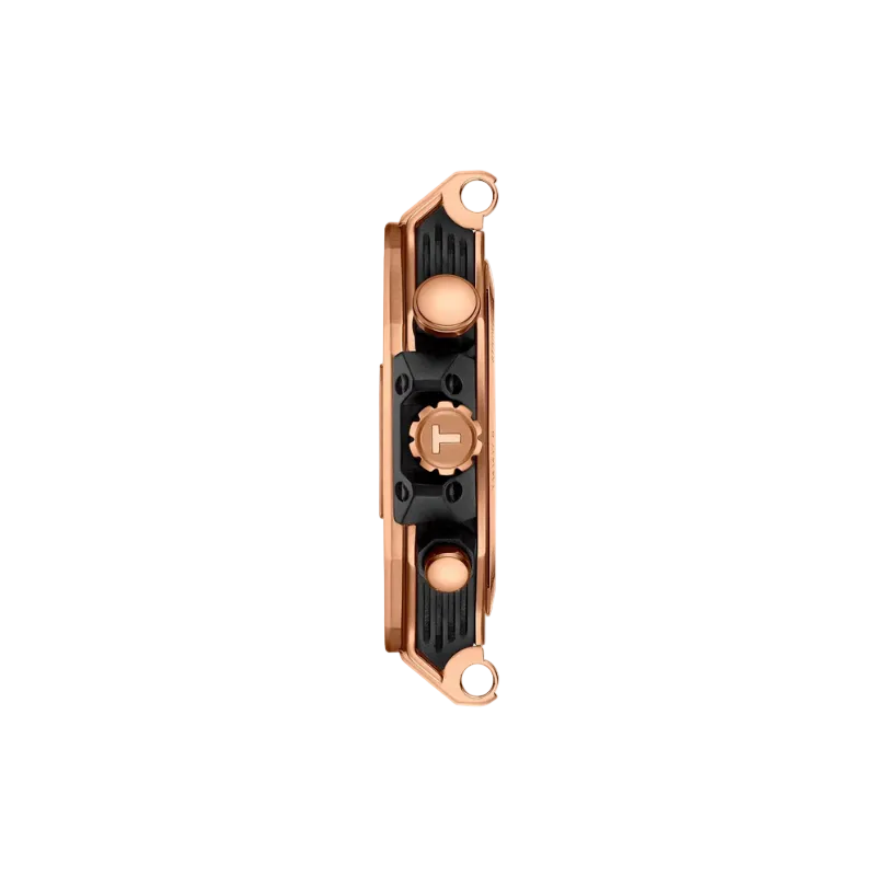 Tissot T-Race Chronograph Rose Gold and Black 45mm