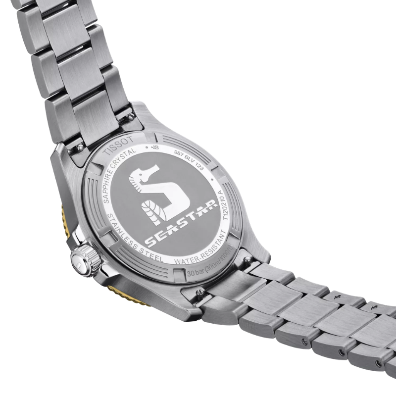 Tissot Seastar 1000 36 mm Black and Gold