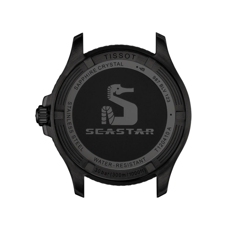 Tissot Seastar Green Gradient Black PVD 40 mm T120.410.33.091.00