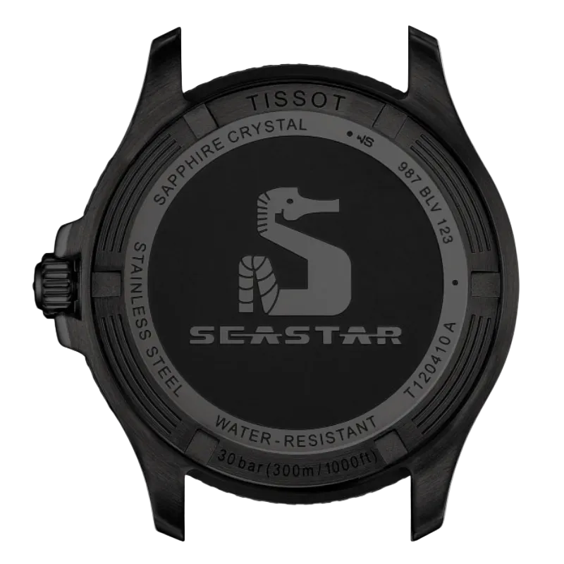 Tissot Seastar Red Gradient Black PVD 40 mm
