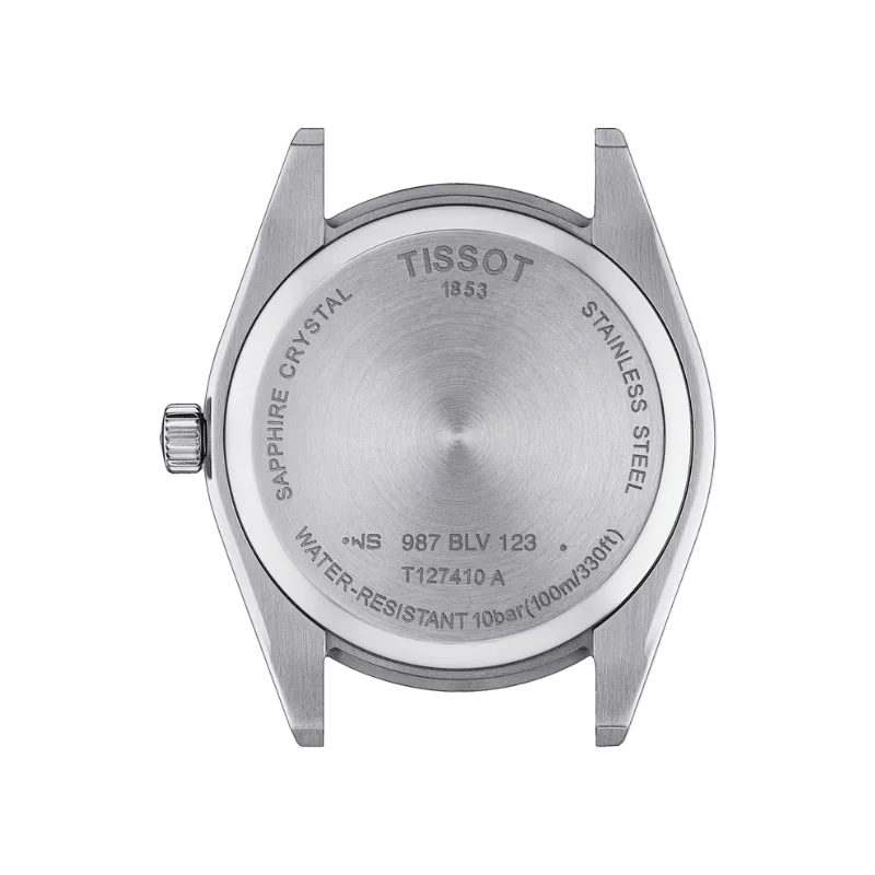 Tissot Gentleman - Black Dial (Brown Leather Strap) T127.410.16.051.01