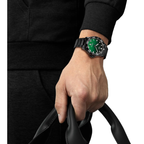 Tissot Seastar Green Gradient Black PVD 40 mm T120.410.33.091.00