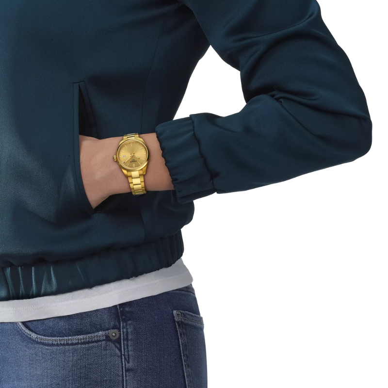 Tissot PR 100 34 mm – Gold T150.210.33.021.00
