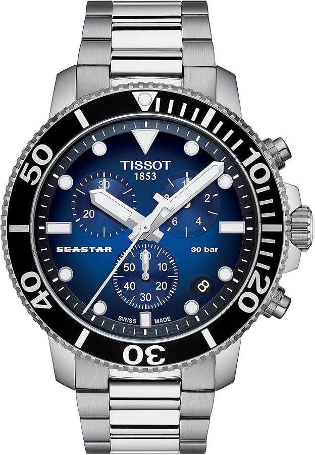 Tissot Seastar 1000 Chronograph - Dark Blue Dial