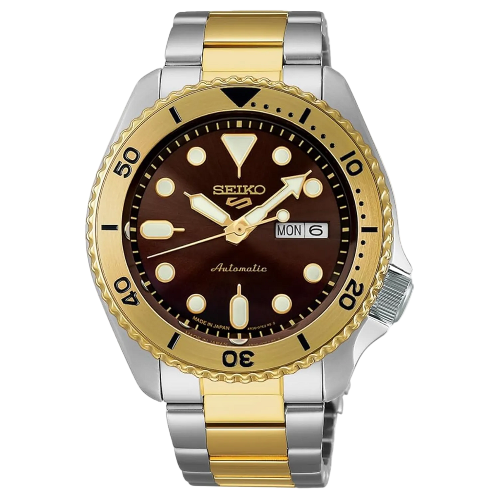 Seiko 5 Sports SRPK24 watch, front view