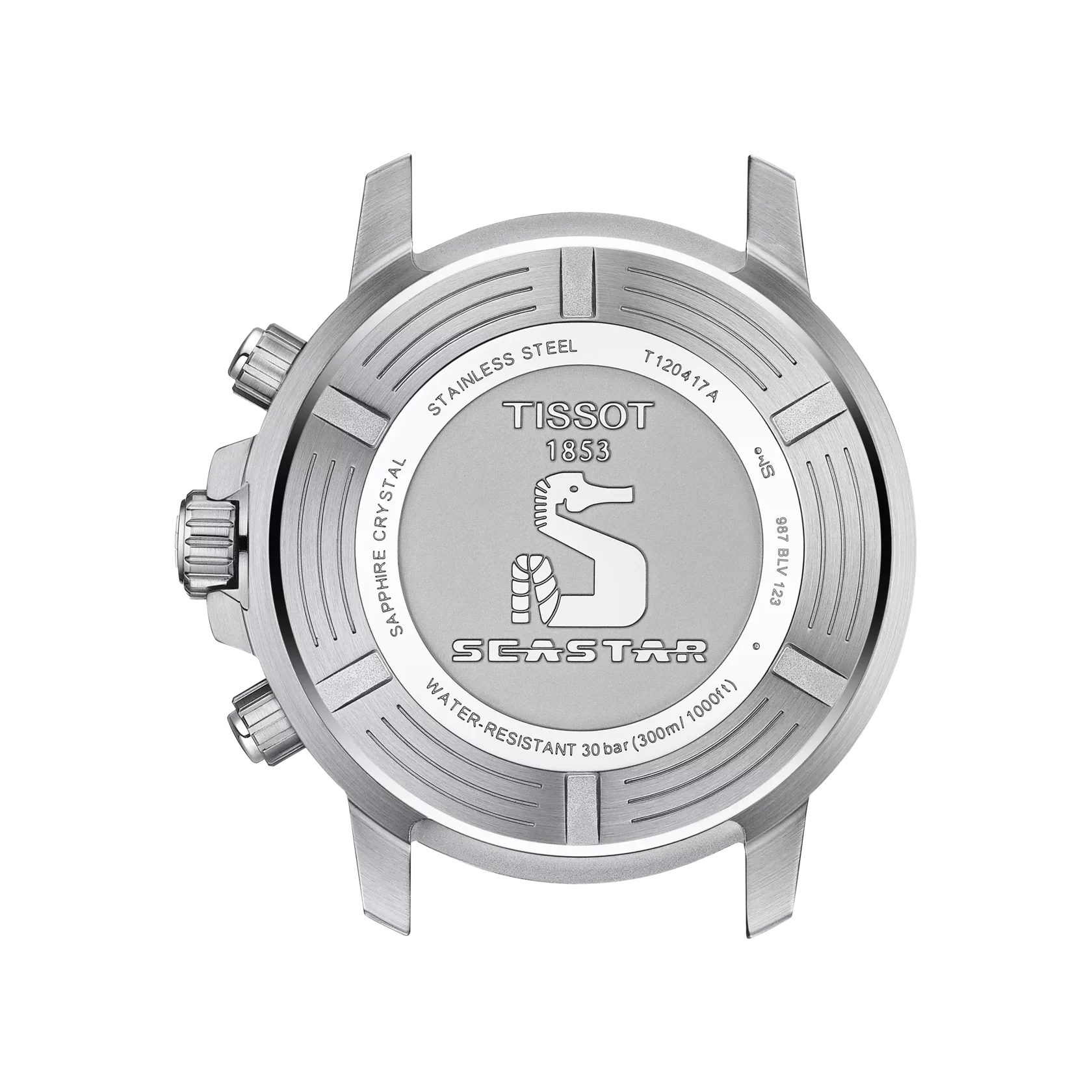Tissot Seastar 1000 Chronograph - Dark Green Dial (Mesh Strap)