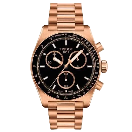 Tissot PR516 Chronograph 40 mm – Rose Gold
