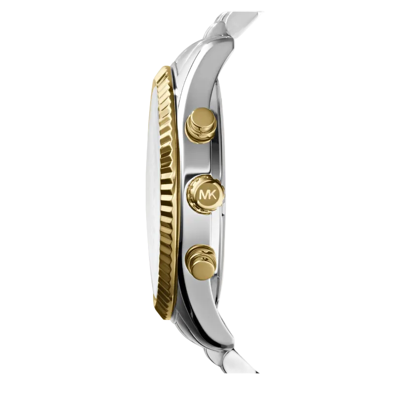 Michael Kors Lexington Chronograph -  Two tone bracelet