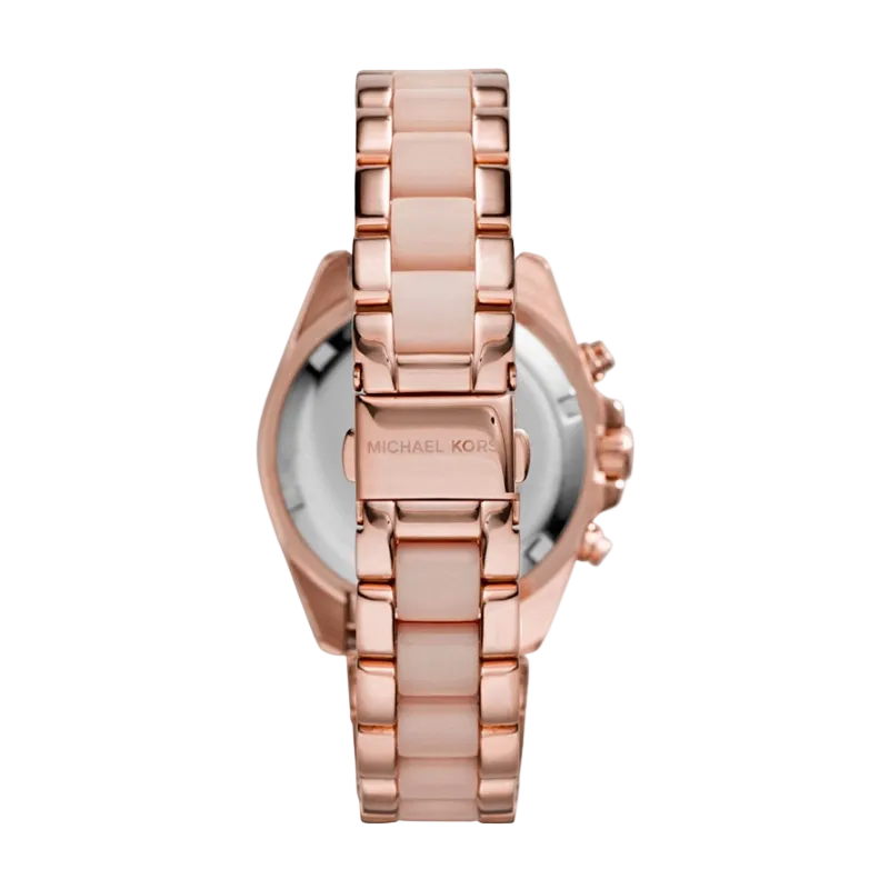 Michael Kors Bradshaw Mini Chronograph – Rose Gold Dial