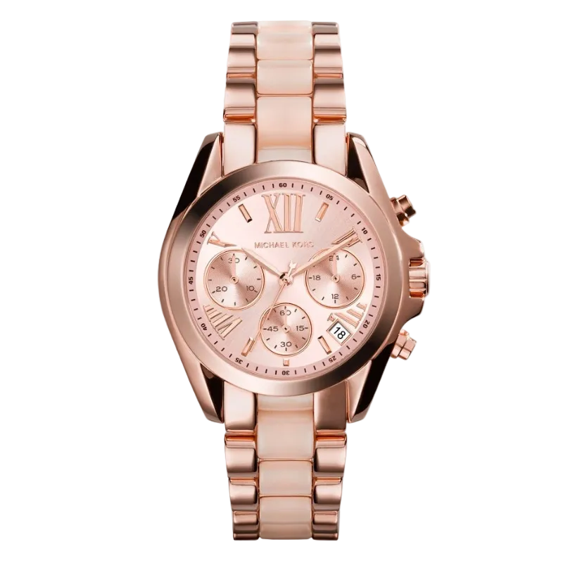 Michael Kors Bradshaw Mini Chronograph – Rose Gold Dial