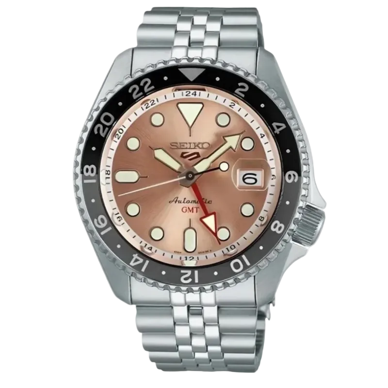 Seiko 5 Sports GMT – Champagne Dial