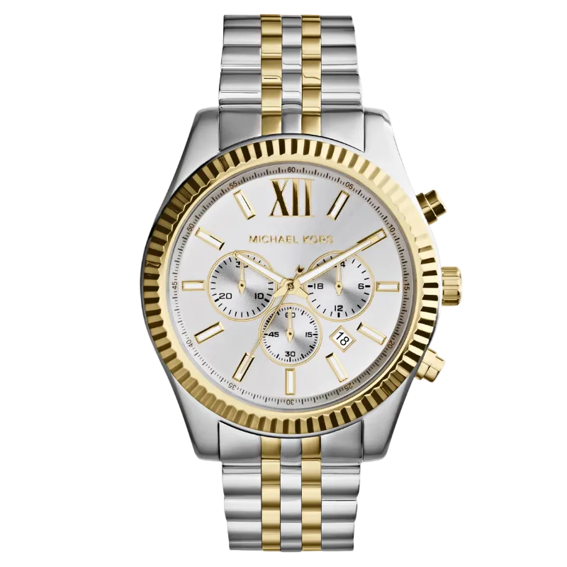 Michael Kors Lexington Chronograph -  Two tone bracelet
